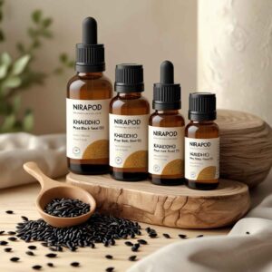 Nirapod Khaiddho Pure Black Seed Oil